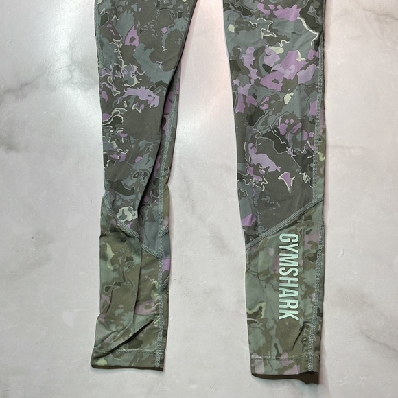 Gymshark Marble Print Leggings Size S - Picture 6 of 6